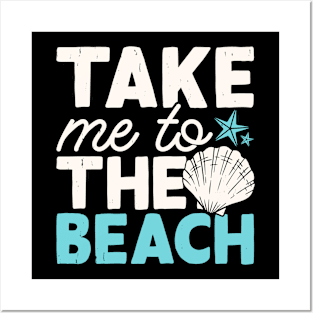 Take Me To The Beach T Shirt For Women Men Posters and Art